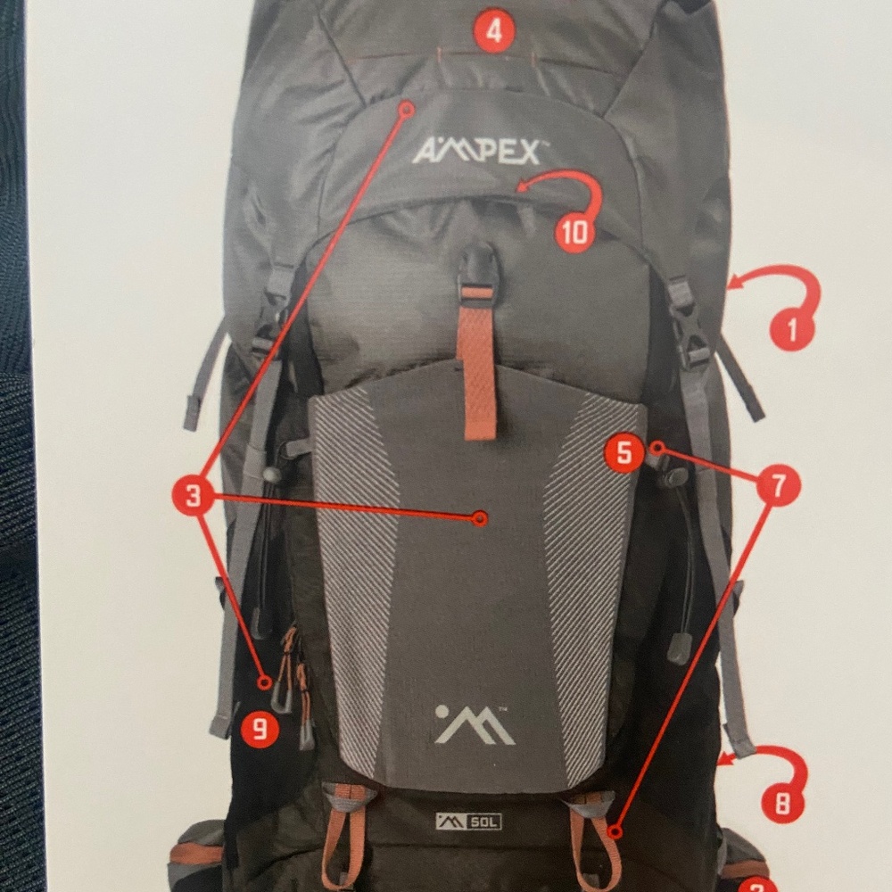 Ampex 50L Backpack - Picture 3 of 4